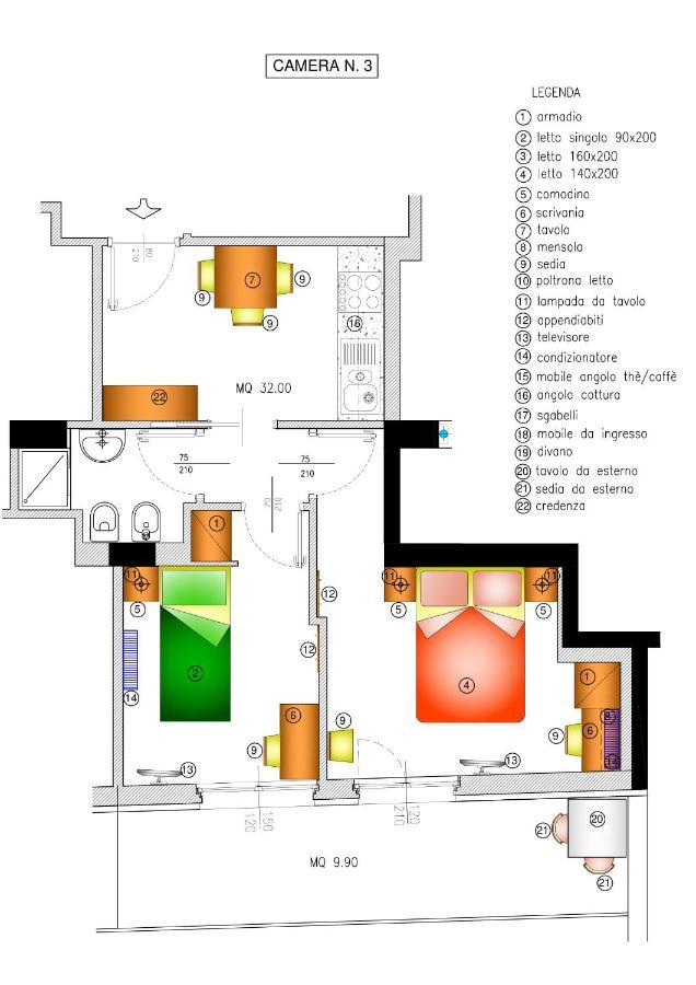 Apartamento de 2 dormitorios