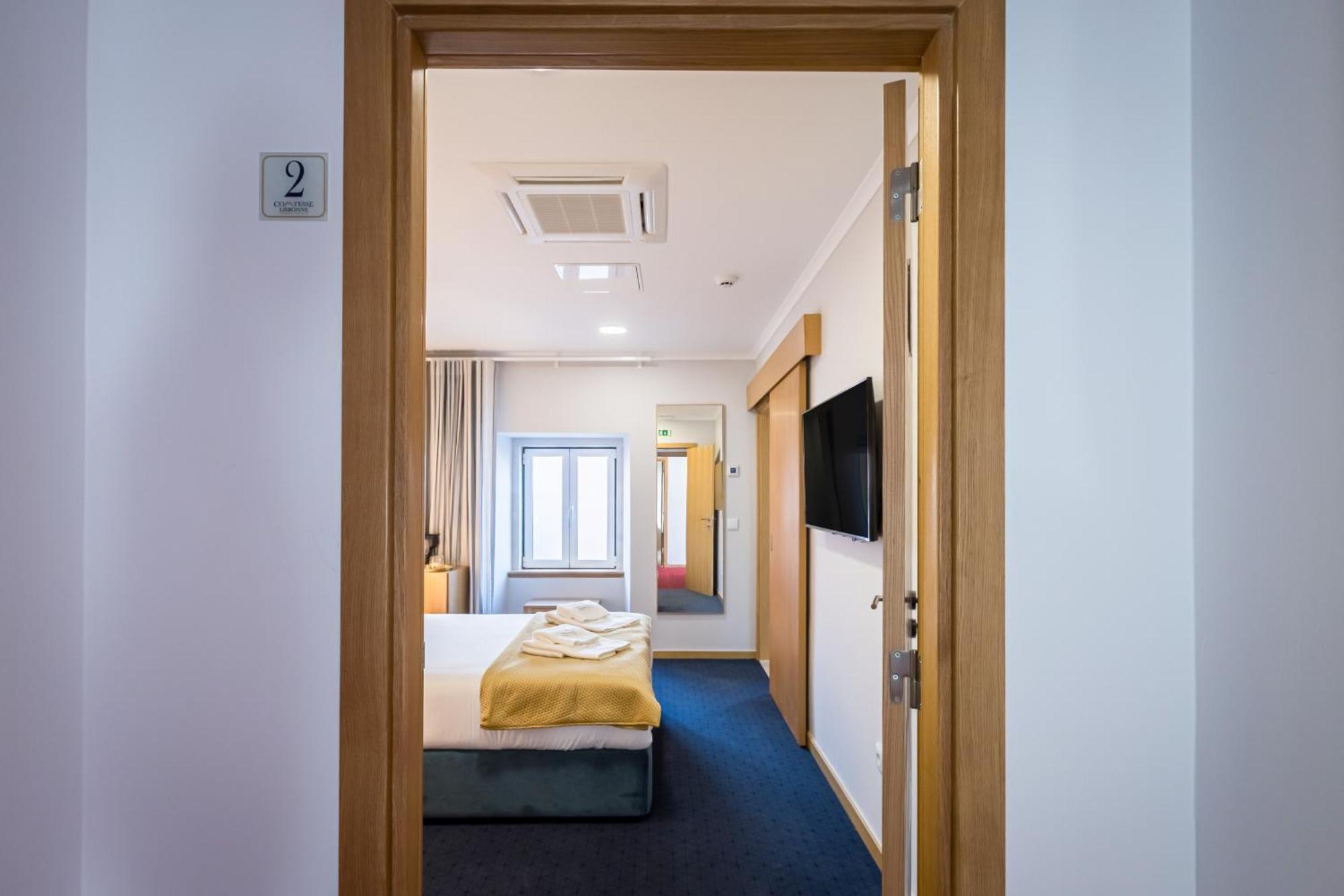 Habitación adaptada para personas con movilidad reducida - Cama grande