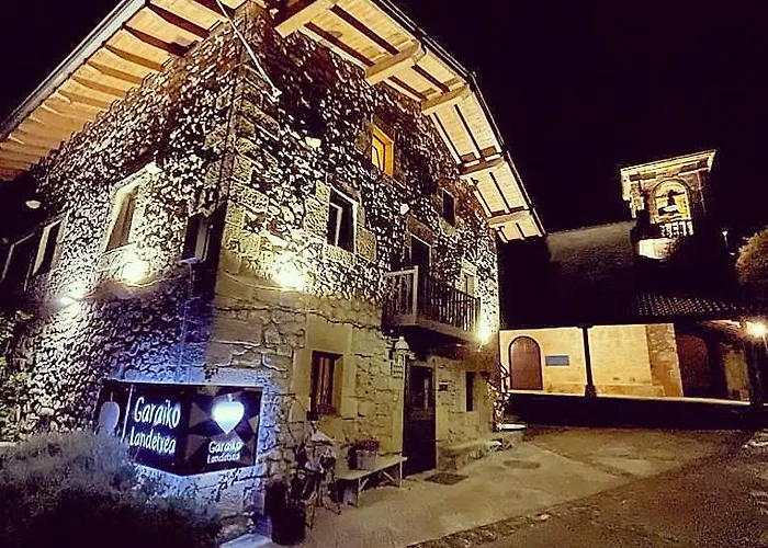 Hotel con tenis: Hotel Garaiko Landetxea