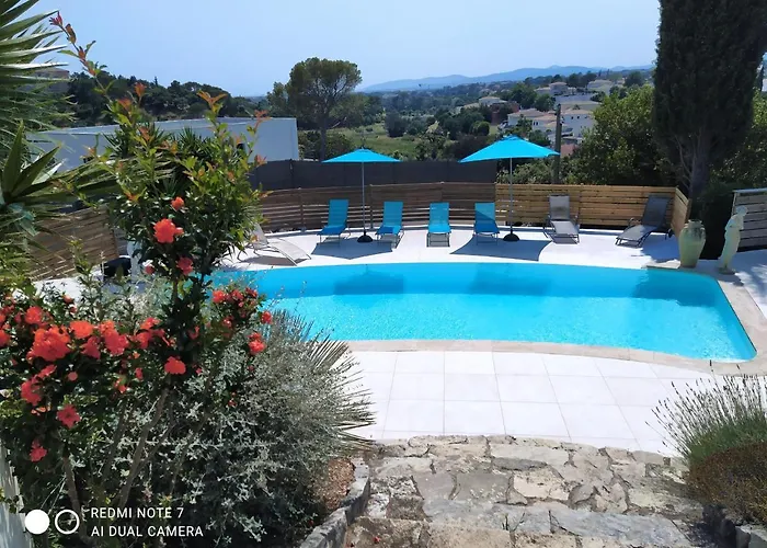Location Maison Vacances VILLAS-Piscine Les MIMOSAS