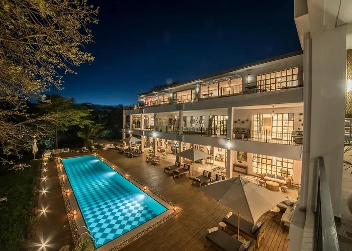Luxury hotel only: Latitude 0 Degrees