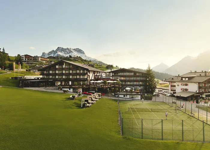 Kurhotel: Burg Hotel Oberlech