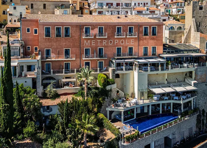 Luxury hotel only: Hotel Metropole Taormina
