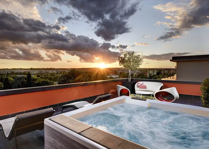 Jacuzzi hotel: Hotel Pulitzer