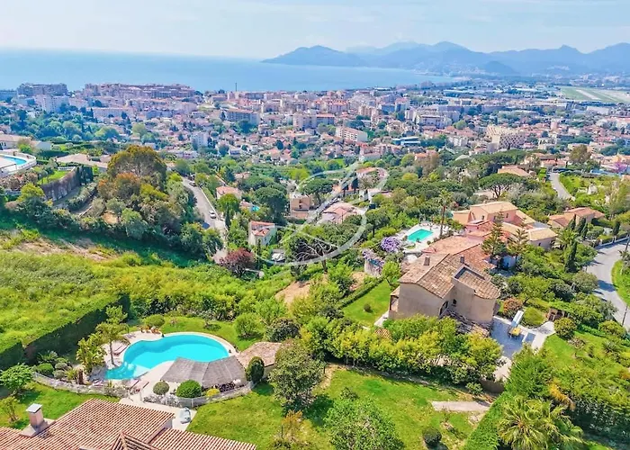 Villa Bleu Rivage - Piscine Cannes Vue panoramique