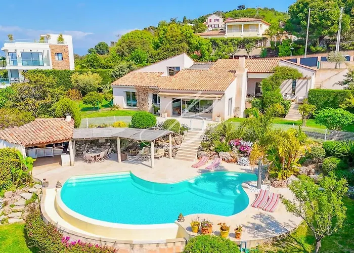 Villa Bleu Rivage - Piscine Cannes Vue panoramique