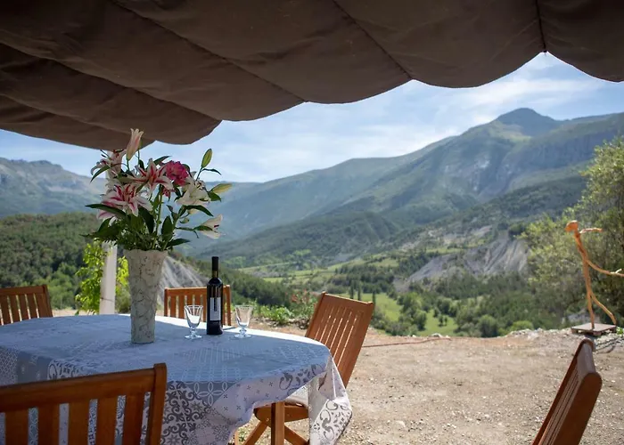 Gaïa, maison d'hôtes Verdon, vue féerique